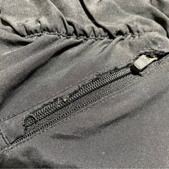 Adidas Black Athletic Shorts XS Double Layered - Picture 5 of 8